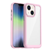 Estuche para teléfono de TPU y acrílico de serie colorida, para iPhone 14, para iPhone 14 Plus, para iPhone 14 Pro, para iPhone 14 Pro Max
